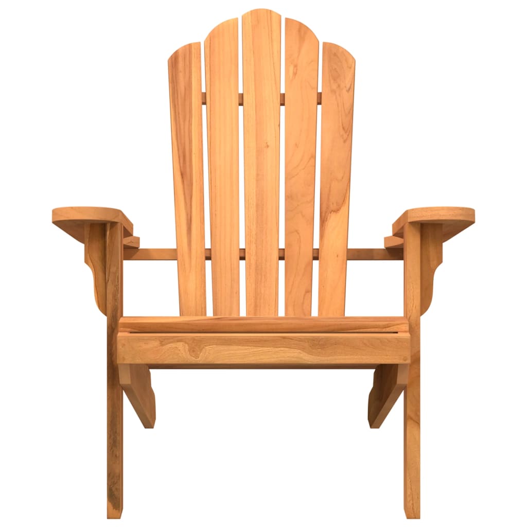 Adirondack-Gartenstuhl 77x78x95 cm Massivholz Teak