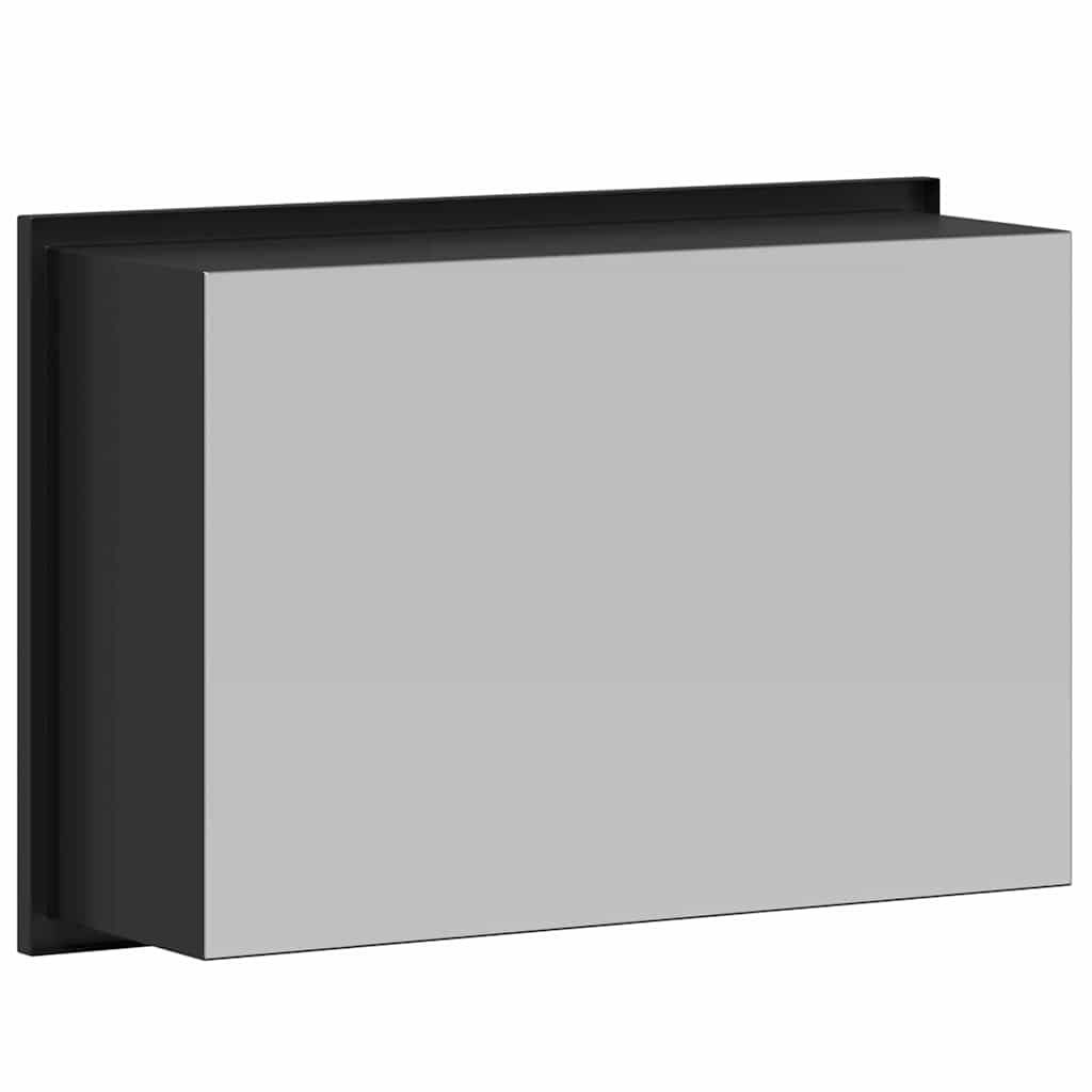 Duschnische Schwarz 30 x 20 x 9.5 cm Edelstahl