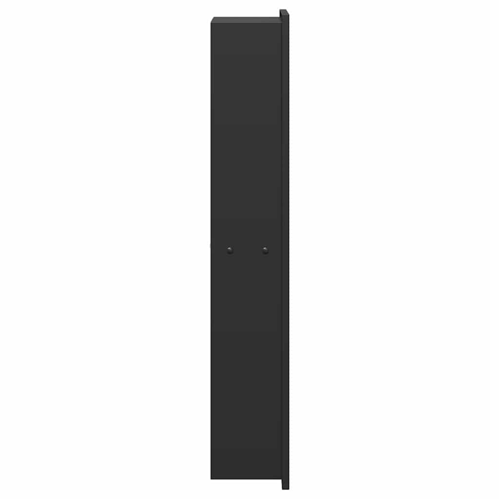 Duschnische Schwarz 60 x 20 x 9.5 cm Edelstahl