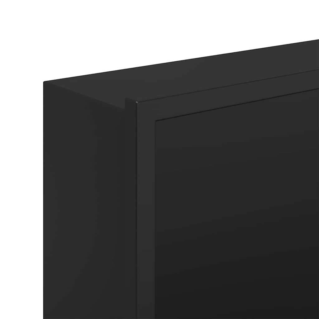 Duschnische Schwarz 45 x 30 x 9.5 cm Edelstahl