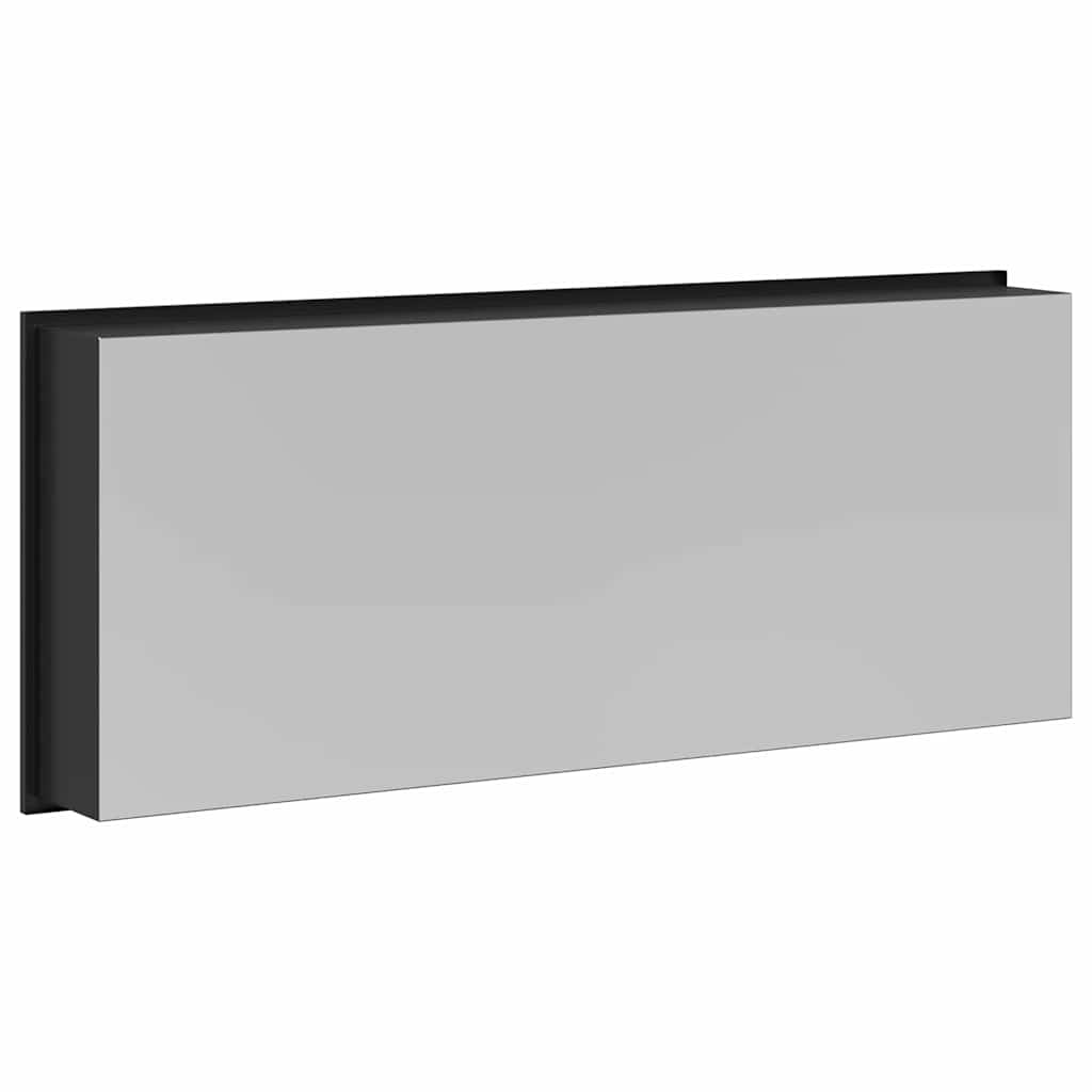 Duschnische Schwarz 75 x 30 x 9.5 cm Edelstahl