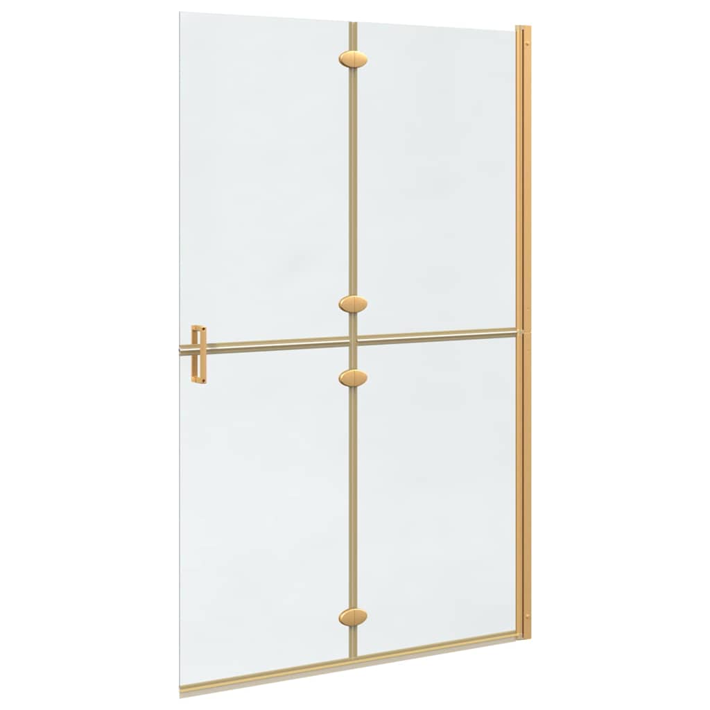 Walk-in Duschwand Sonstiges Golden und Transparent 120 x 190 cm