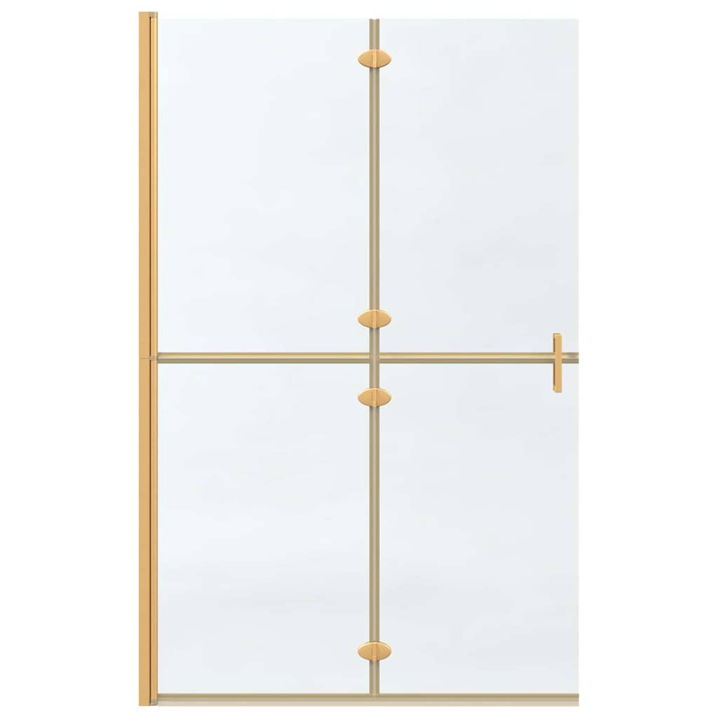 Walk-in Duschwand Sonstiges Golden und Transparent 120 x 190 cm