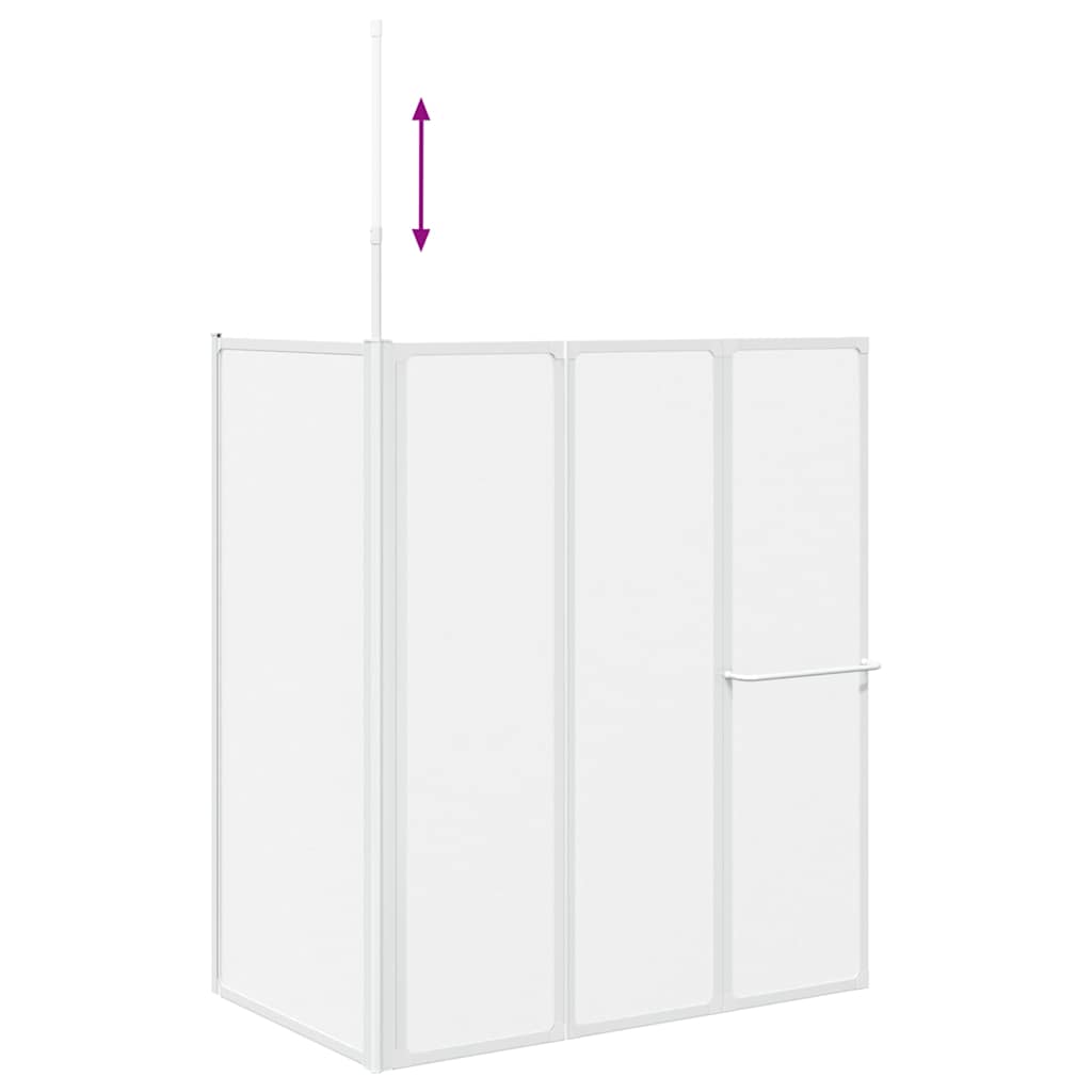 Badewannenbildschirm Matt 120 x 70 x 137 cm