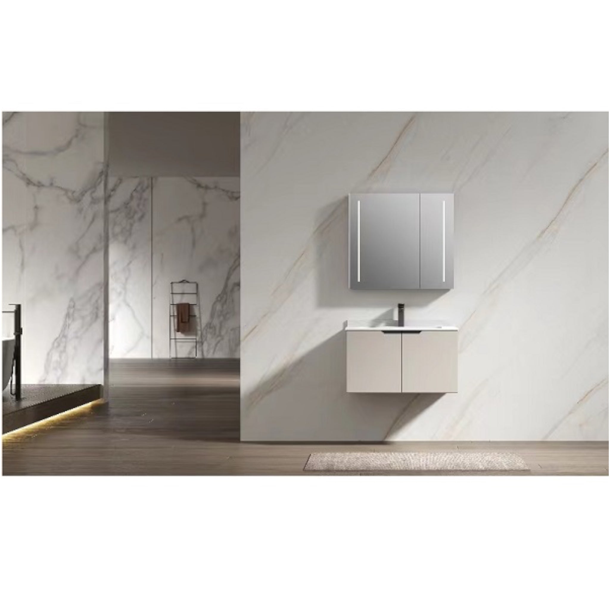 Bathroom furniture set DARBY 60