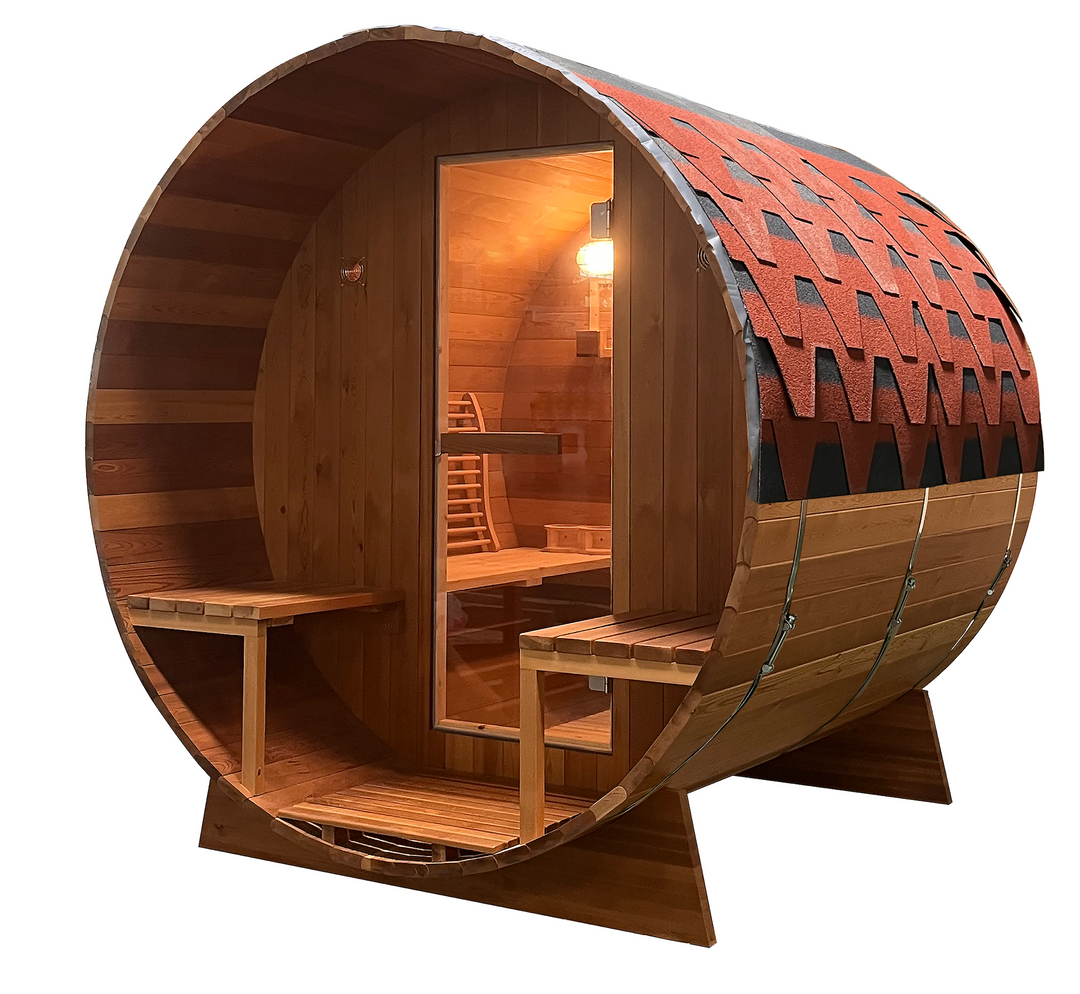 Outdoor barrel sauna BERGEN