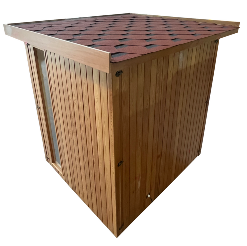 Outdoor Kombination Sauna und Infrarotkabine LAHTI