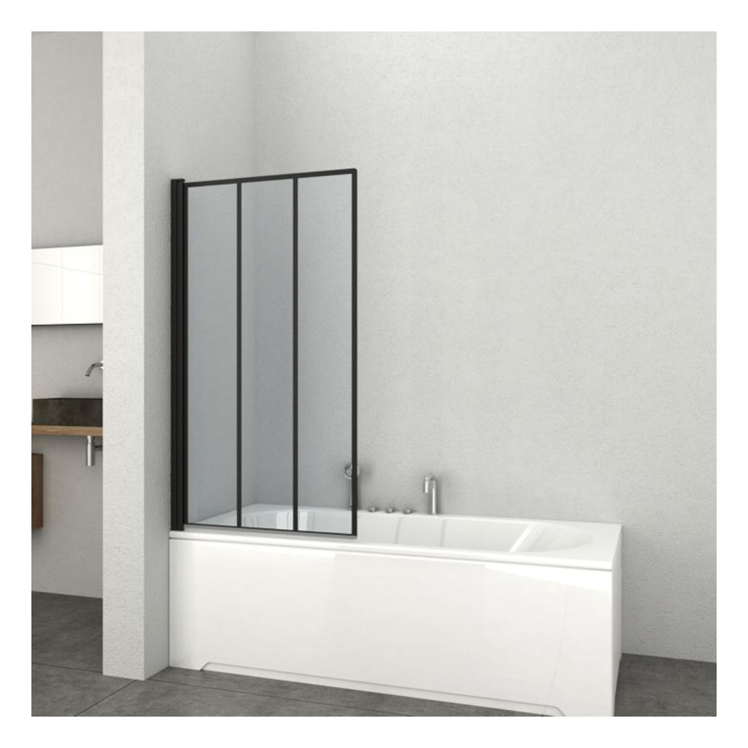 Shower enclosure Elite Black 79-80x140 cm matt black