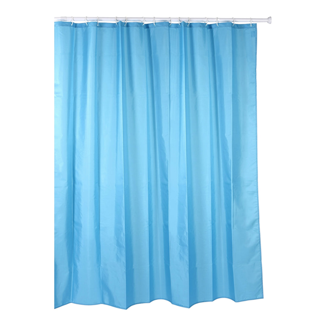 Shower curtain 180x200cm blue