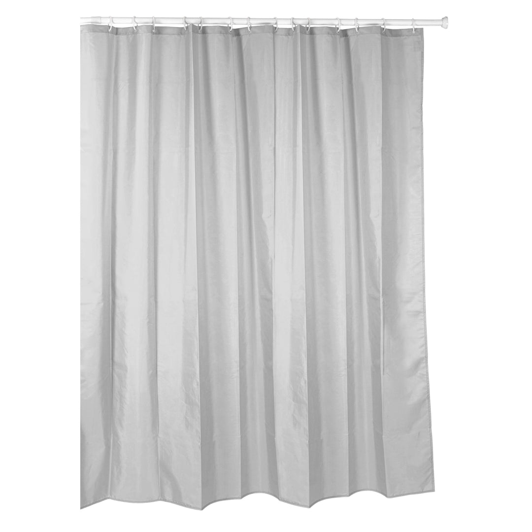 Shower curtain 180x200cm grey