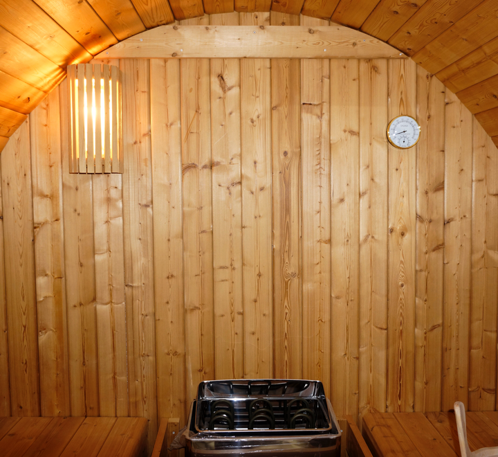 Outdoor barrel sauna BERGEN