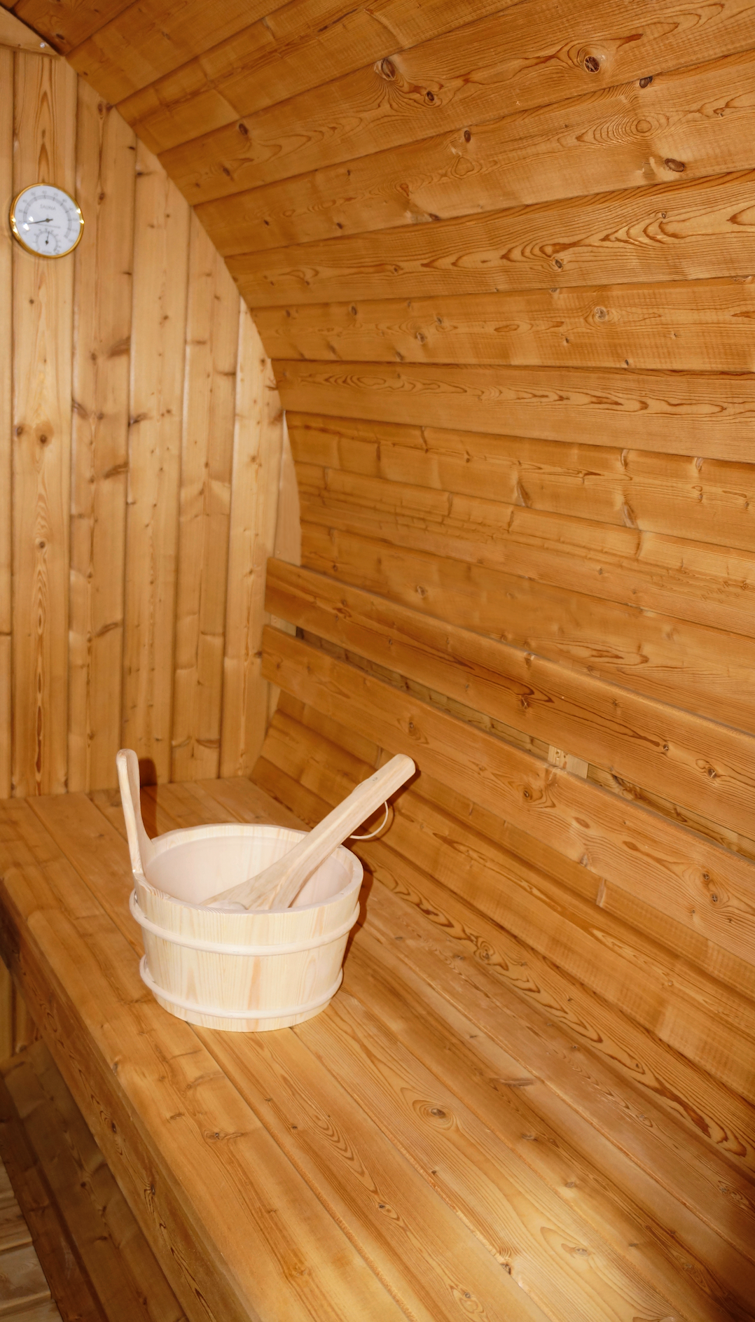 Outdoor barrel sauna BERGEN