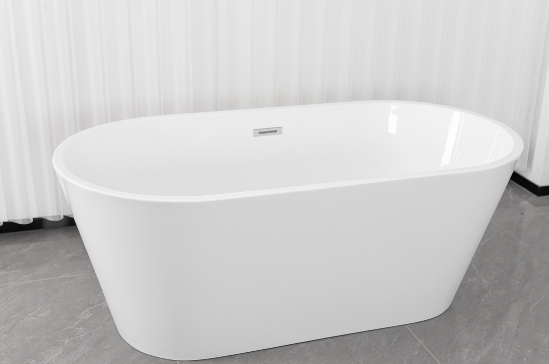 Freistehende Badewanne YORK 170 x 75 x 58 cm