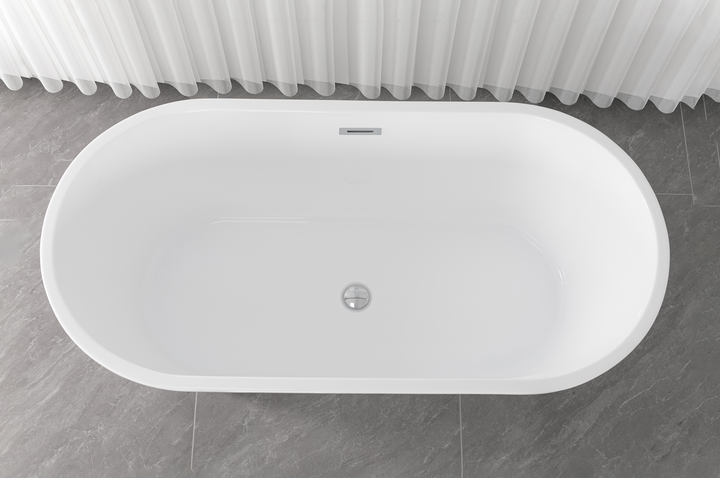 Freistehende Badewanne YORK 170 x 75 x 58 cm