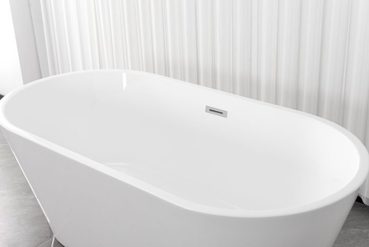 Freistehende Badewanne YORK 170 x 75 x 58 cm