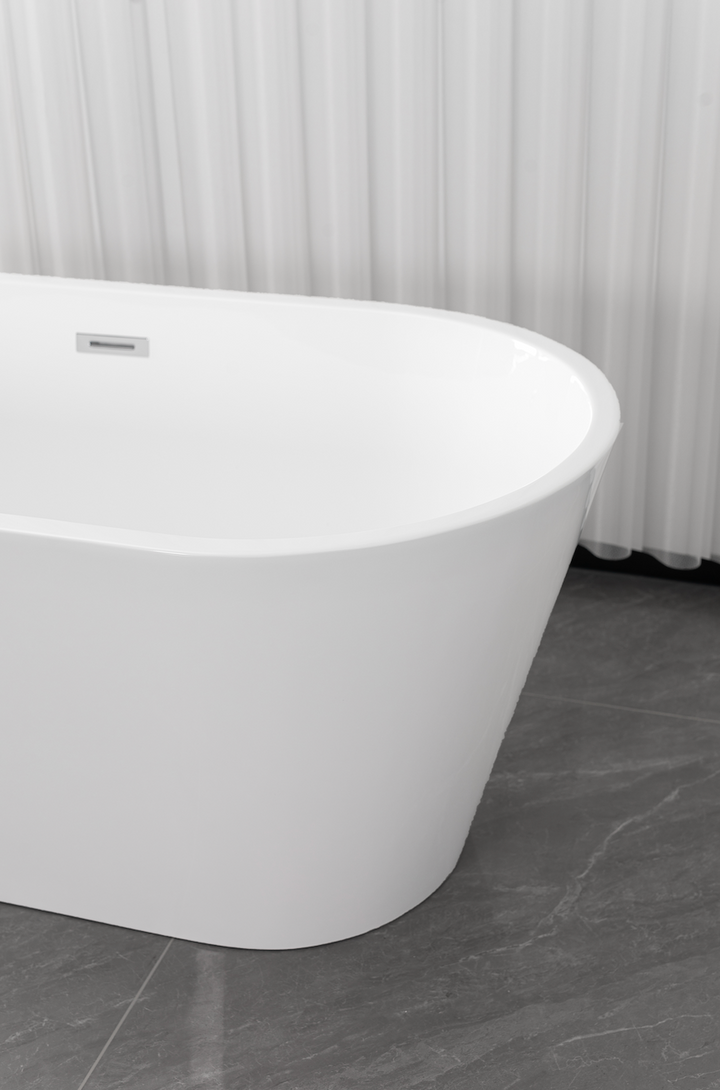 Freistehende Badewanne YORK 170 x 75 x 58 cm