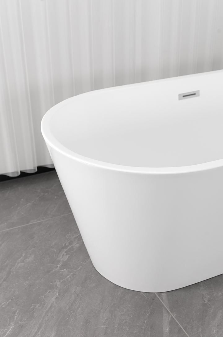 Freistehende Badewanne YORK 170 x 75 x 58 cm