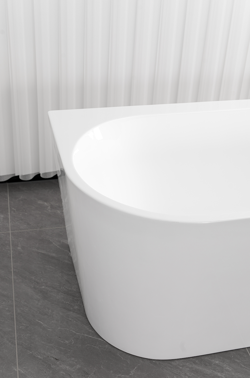 Eckbadewanne Porto 170x75x56 cm