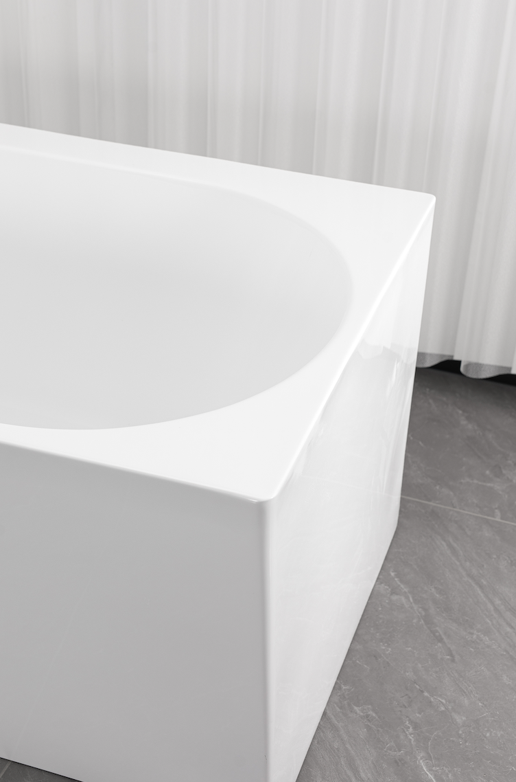 Eckbadewanne Porto 170x75x56 cm