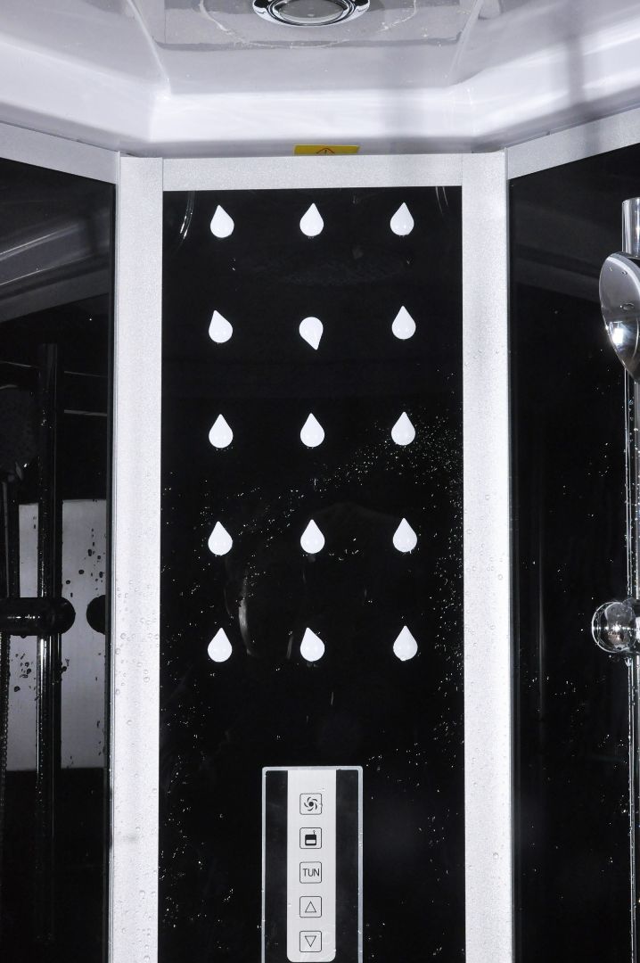 Complete shower cubicle COMFORT with quick assembly 100 x 100 x 215 cm