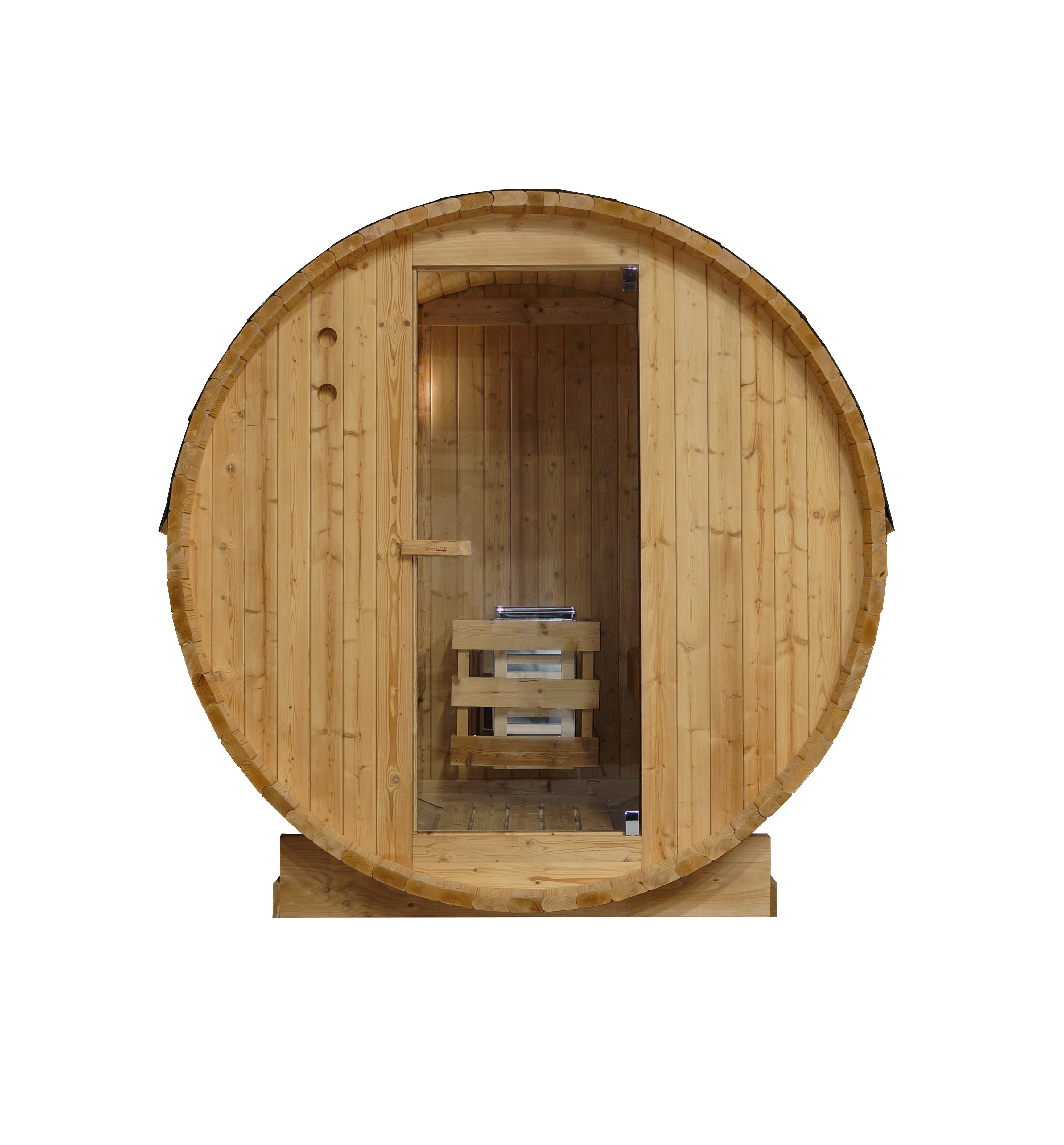 Sauna de barril al aire libre TROMSÖ M para 2 personas