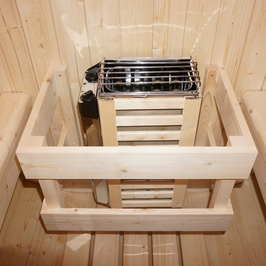 Outdoor barrel sauna TROMSÖ M for 2 people