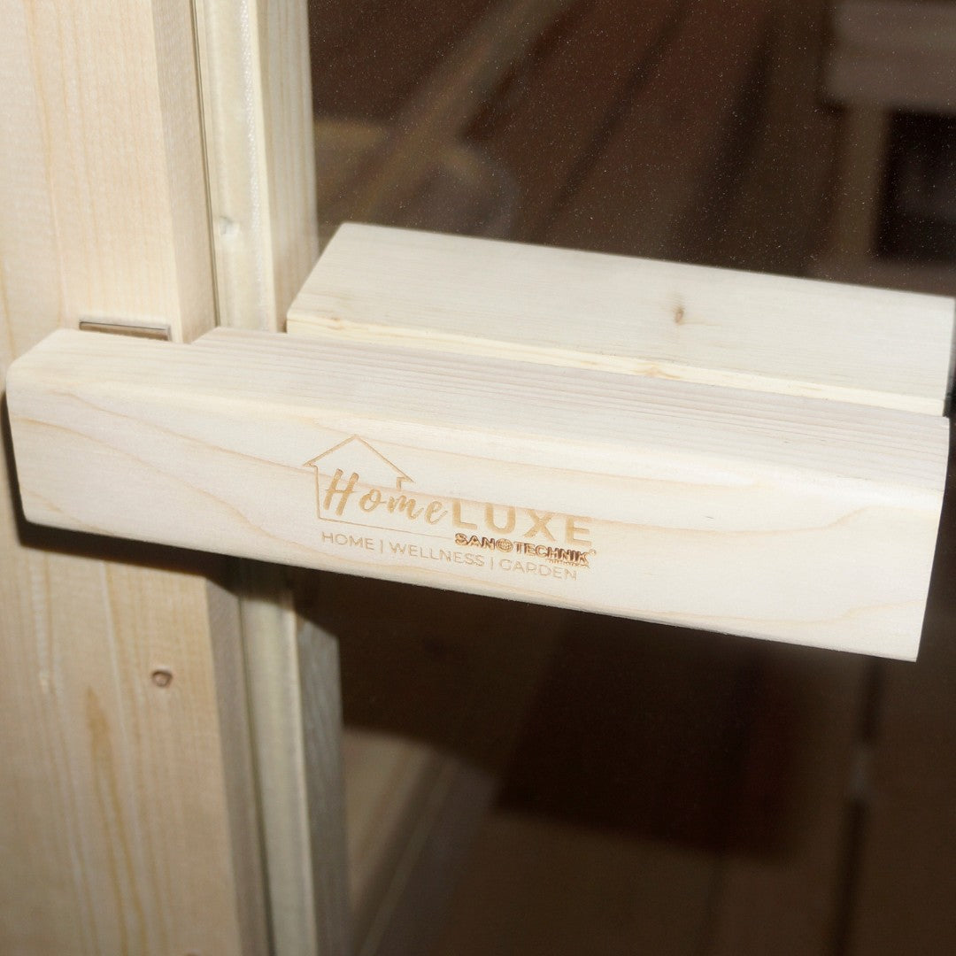 Outdoor barrel sauna TROMSÖ L for 4 people