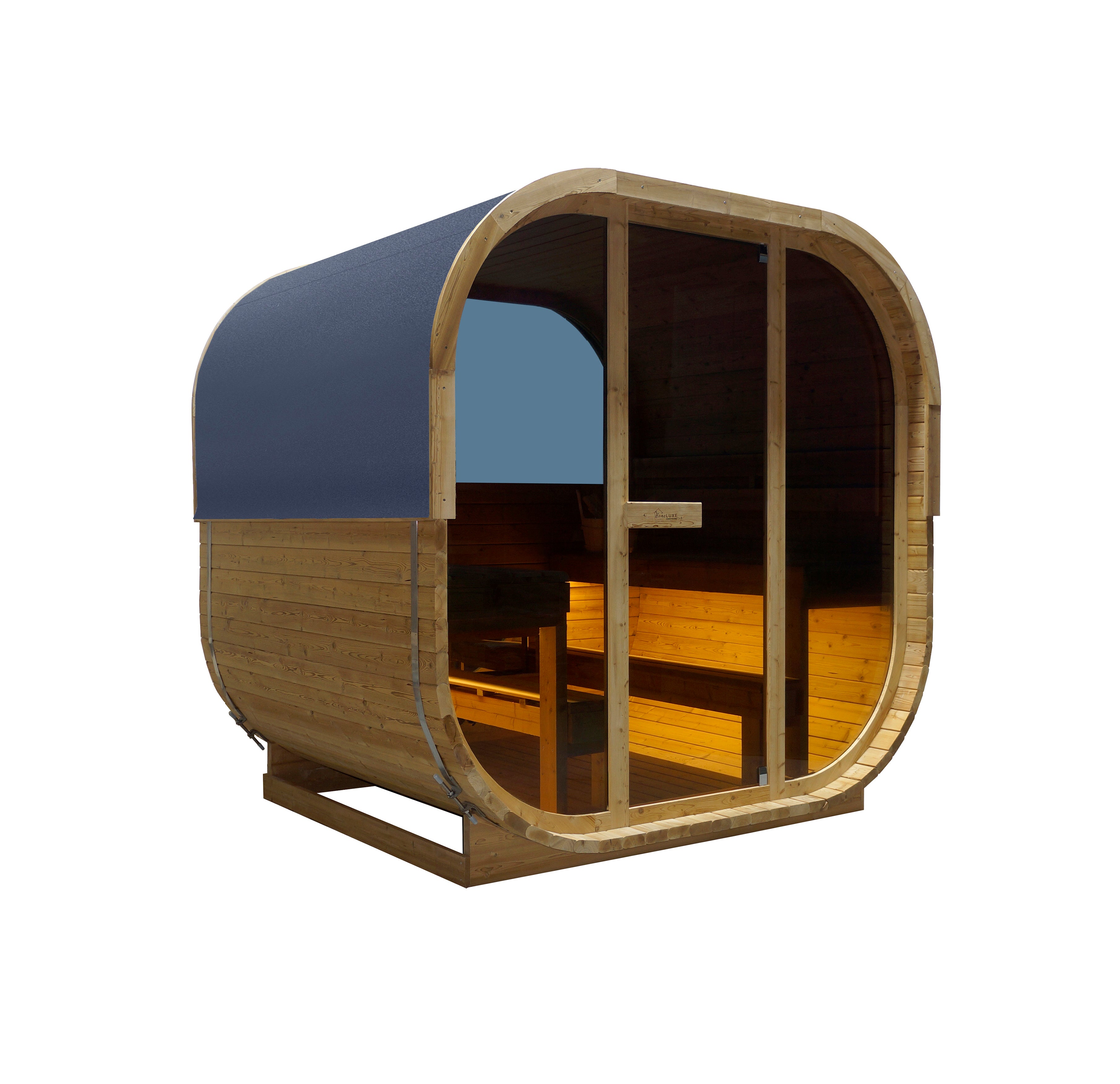 Sauna exterior HANKO para 6 personas