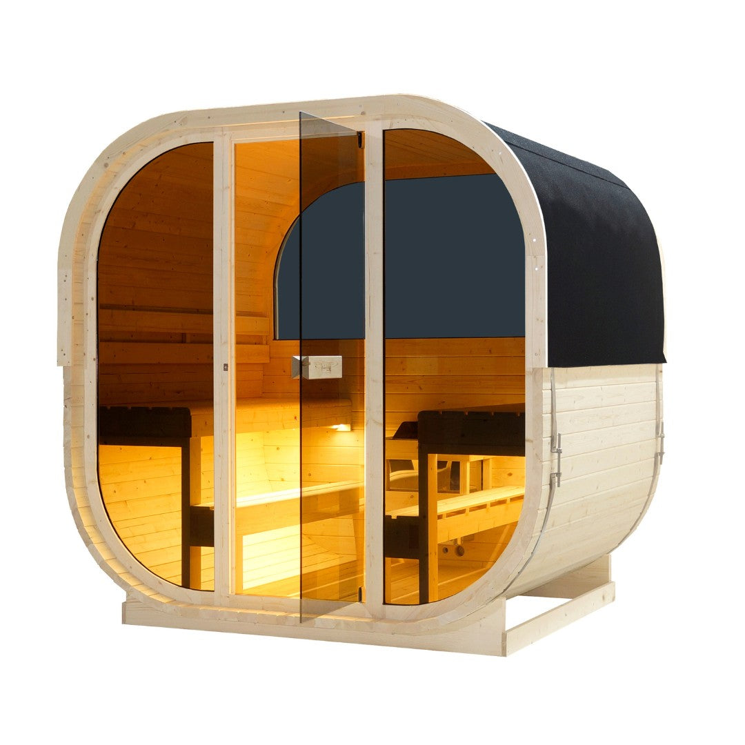 Outdoor Sauna HANKO für 6 Personen