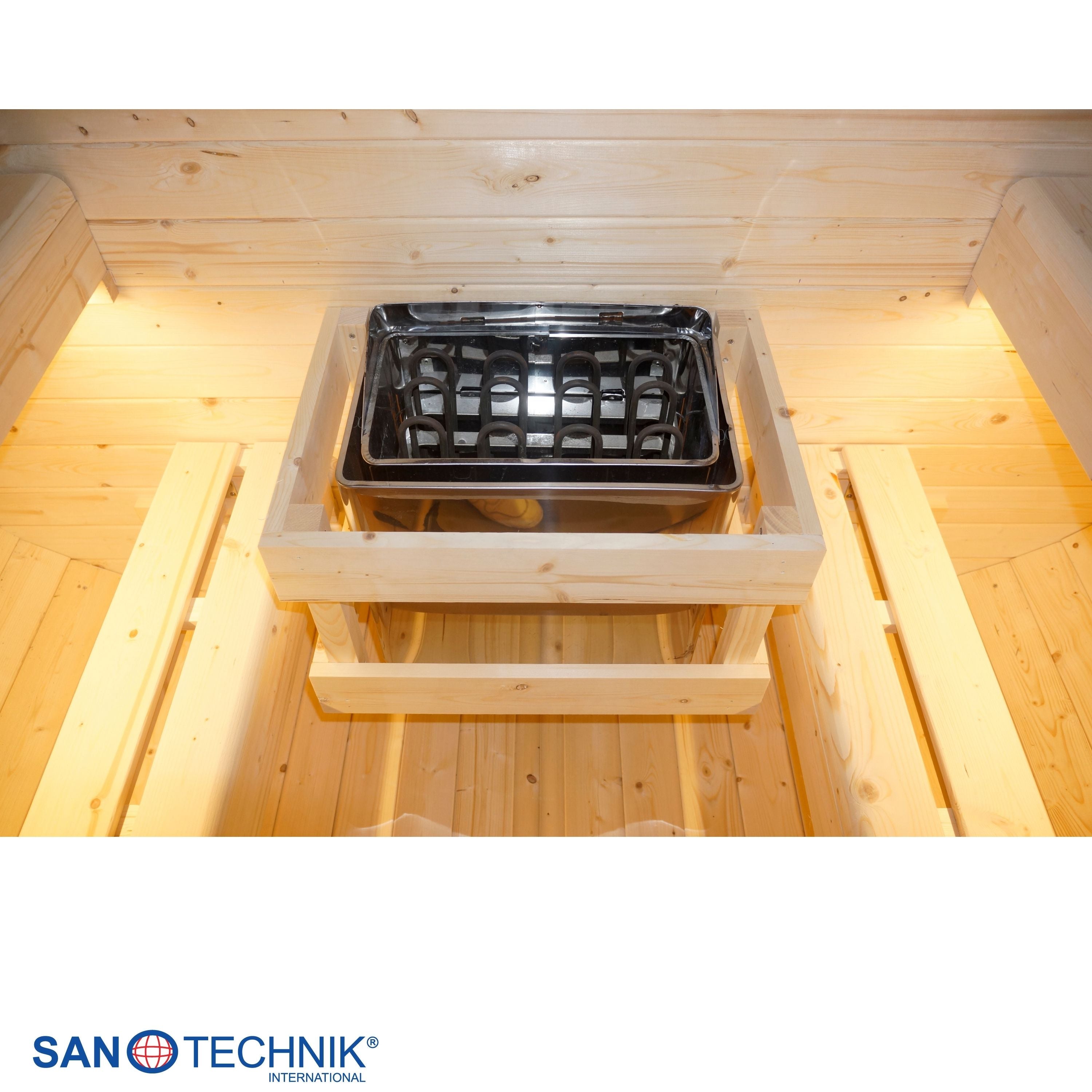 Sauna exterior HANKO para 6 personas