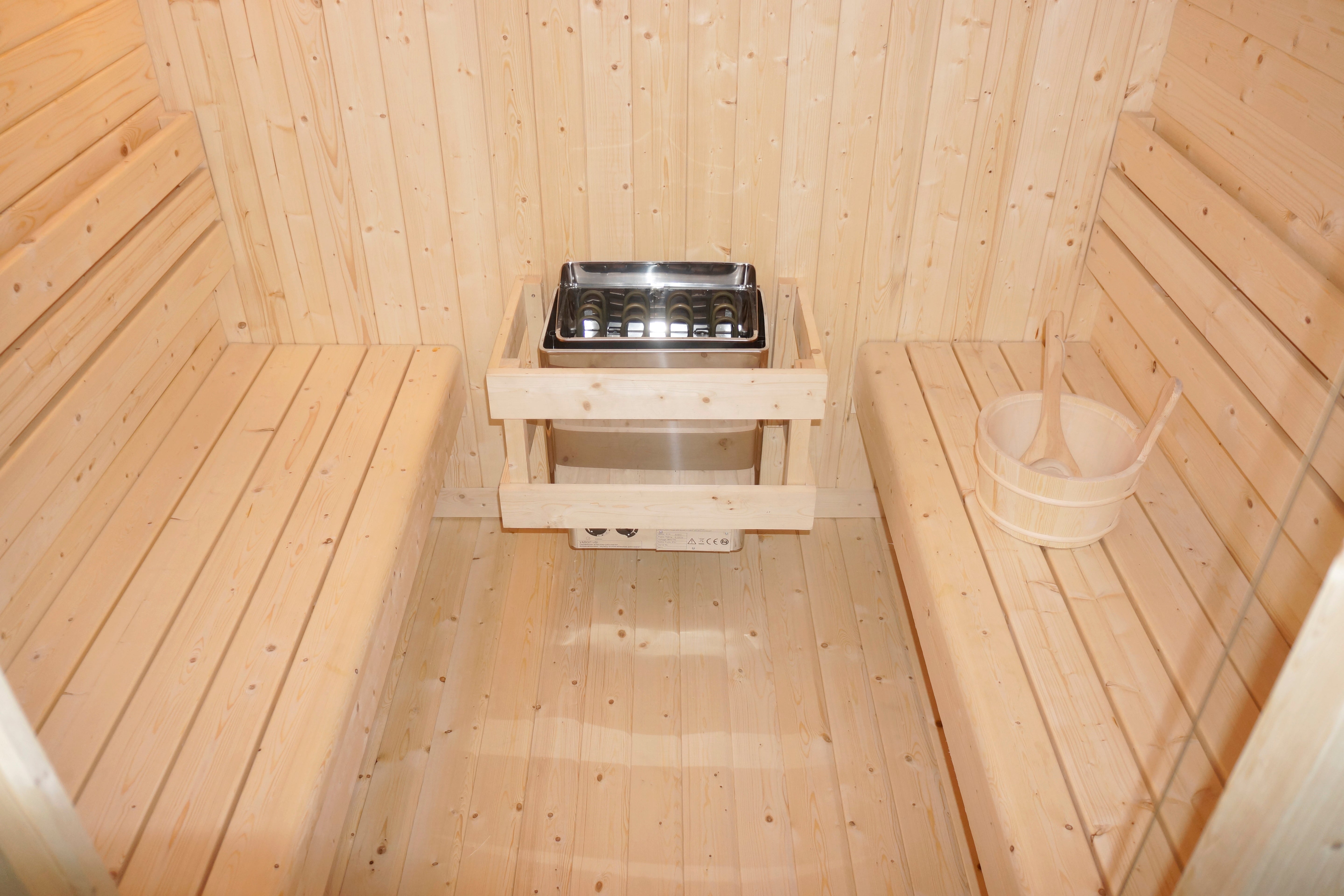 GÖTEBORG Outdoor Sauna for 4 people 188.2x220x194 cm (Kit)