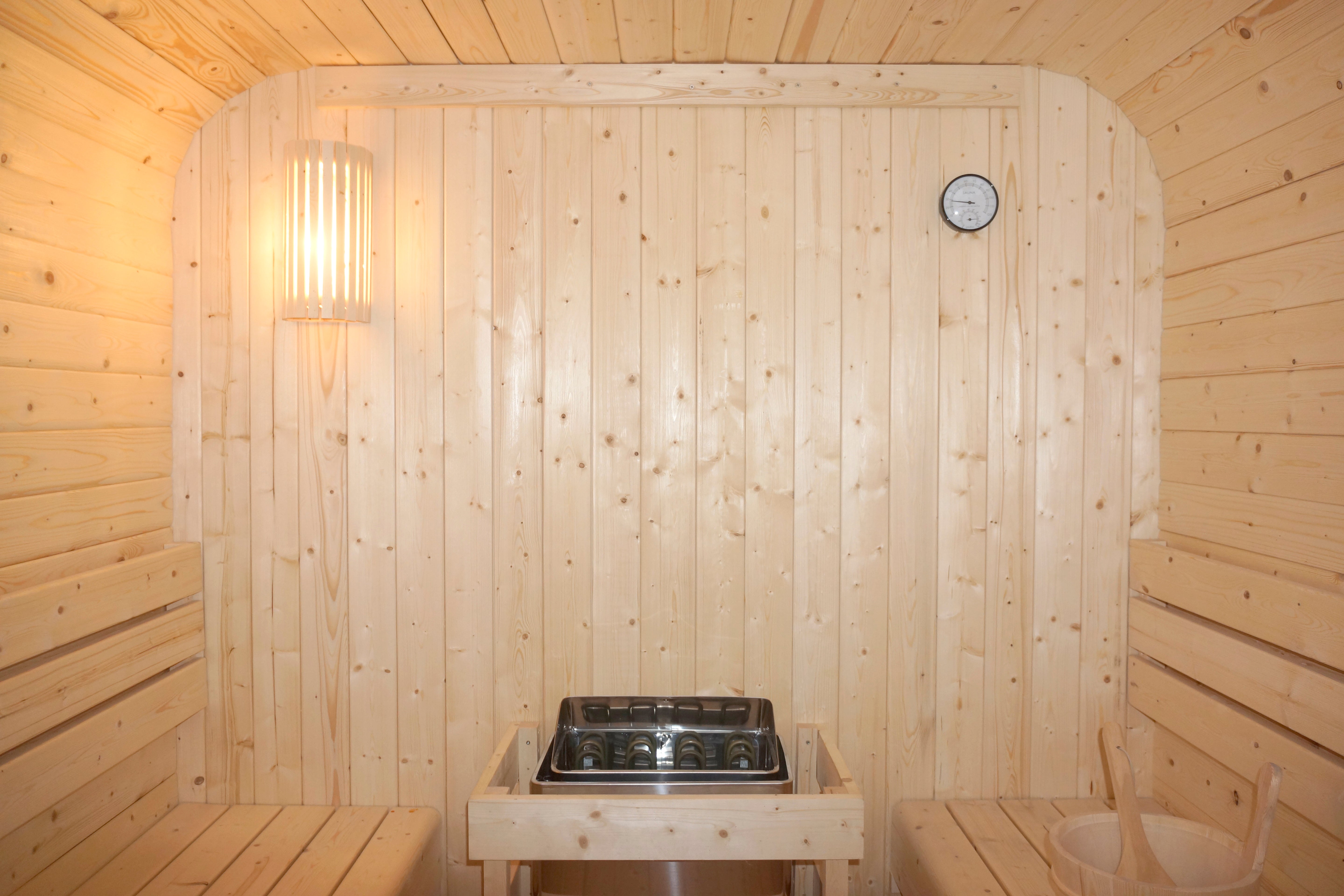 GÖTEBORG Outdoor Sauna for 4 people 188.2x220x194 cm (Kit)
