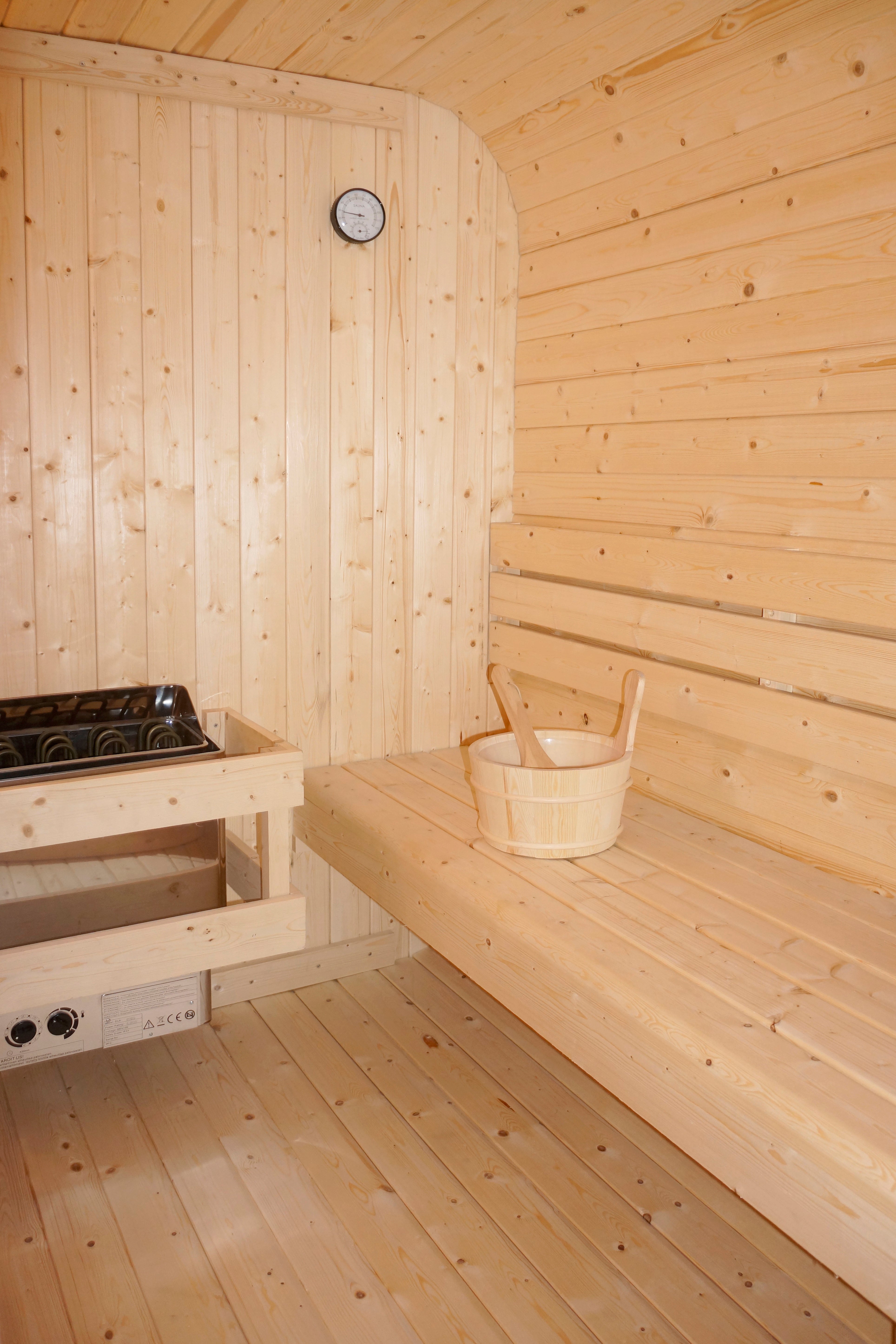 GÖTEBORG Outdoor Sauna for 4 people 188.2x220x194 cm (Kit)