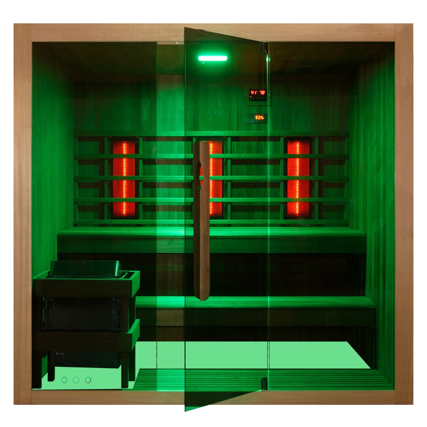 Infrarot und Finnische Sauna KOTKA für 4-5 Personen