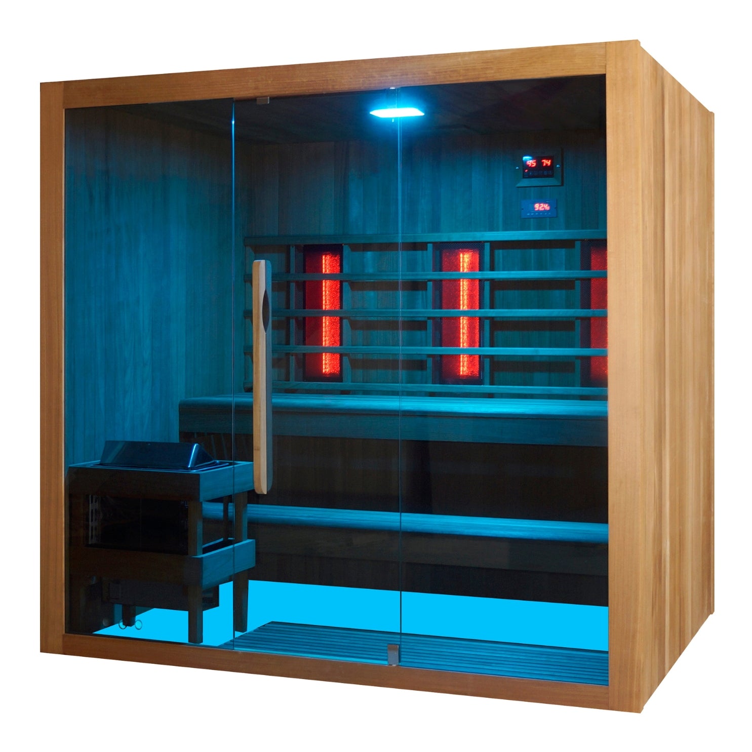 Infrarot und Finnische Sauna KOTKA für 4-5 Personen