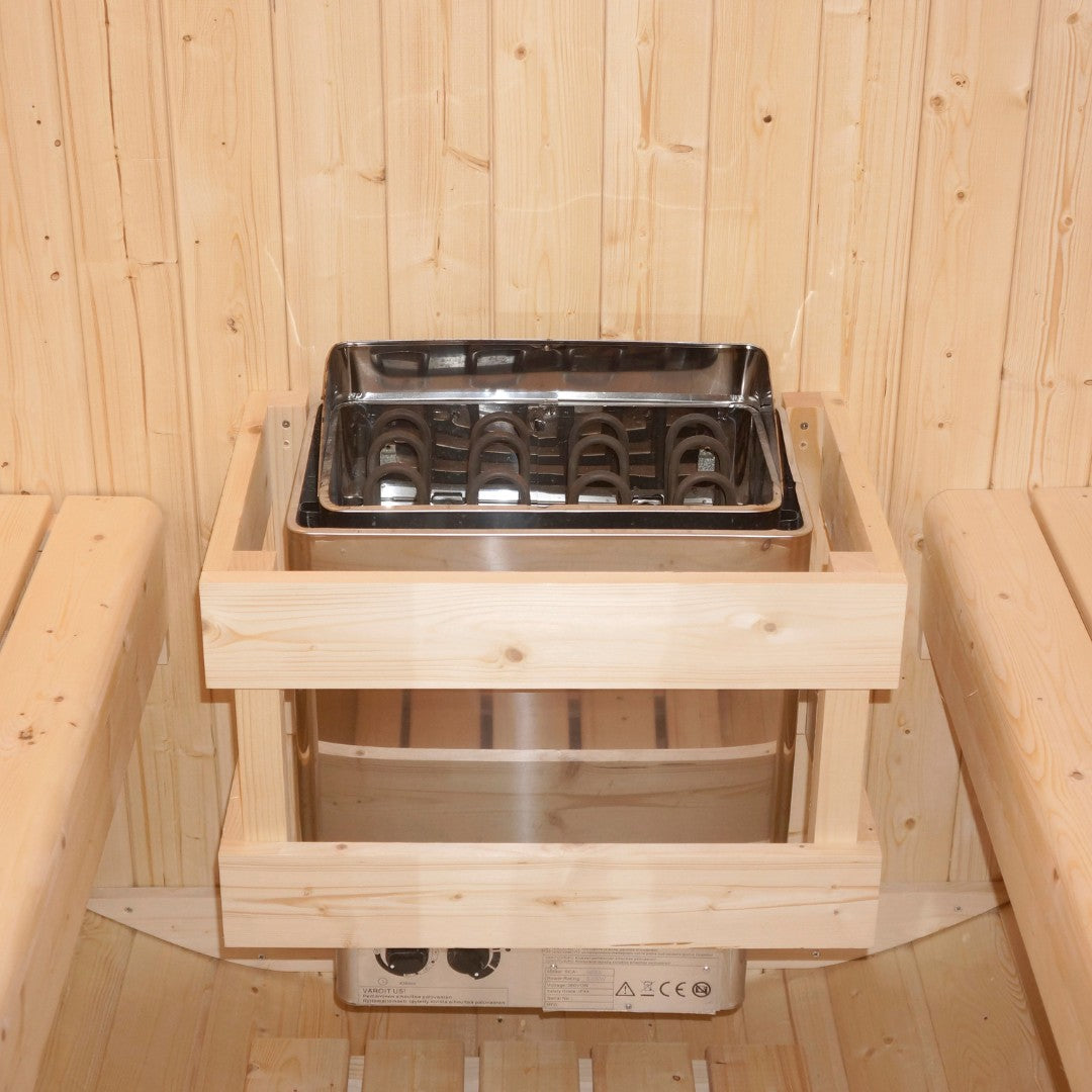 Outdoor Fasssauna BERGEN für 4 - 6 Personen