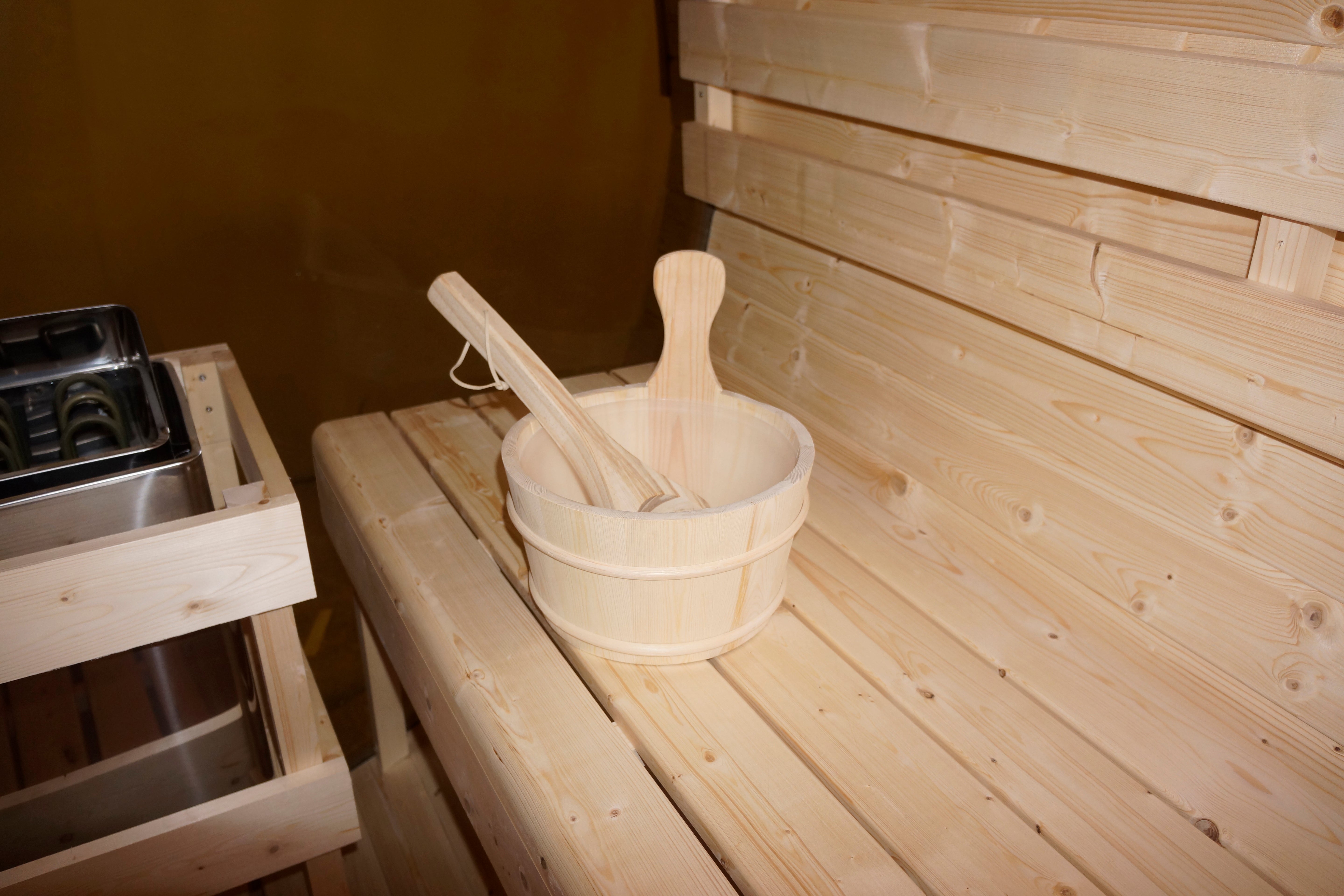 NYBORG M Außen Sauna für 4 P. 194,2x244,9x194,9 cm (Bausatz)