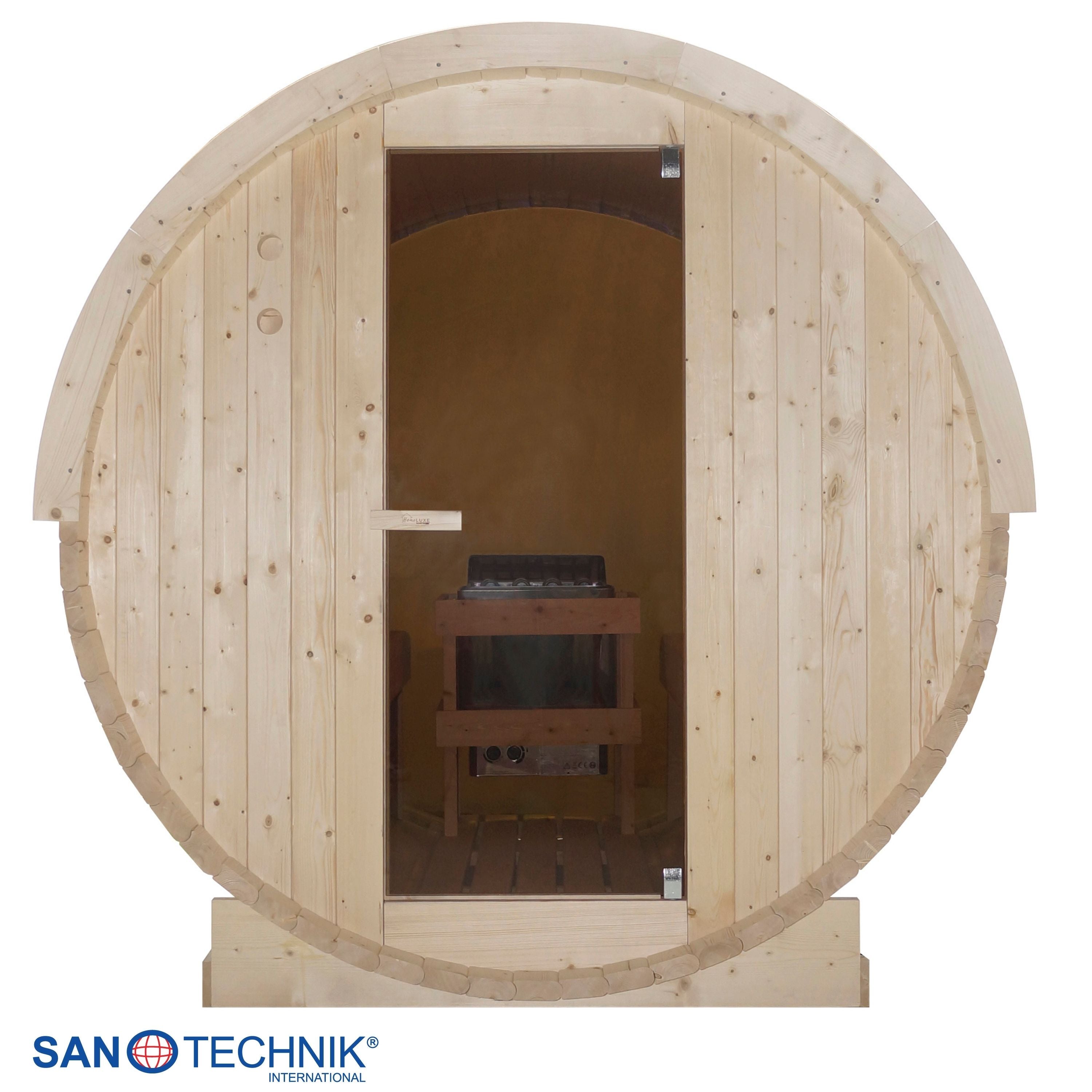 Sauna exterior NYBORG M para 4 personas