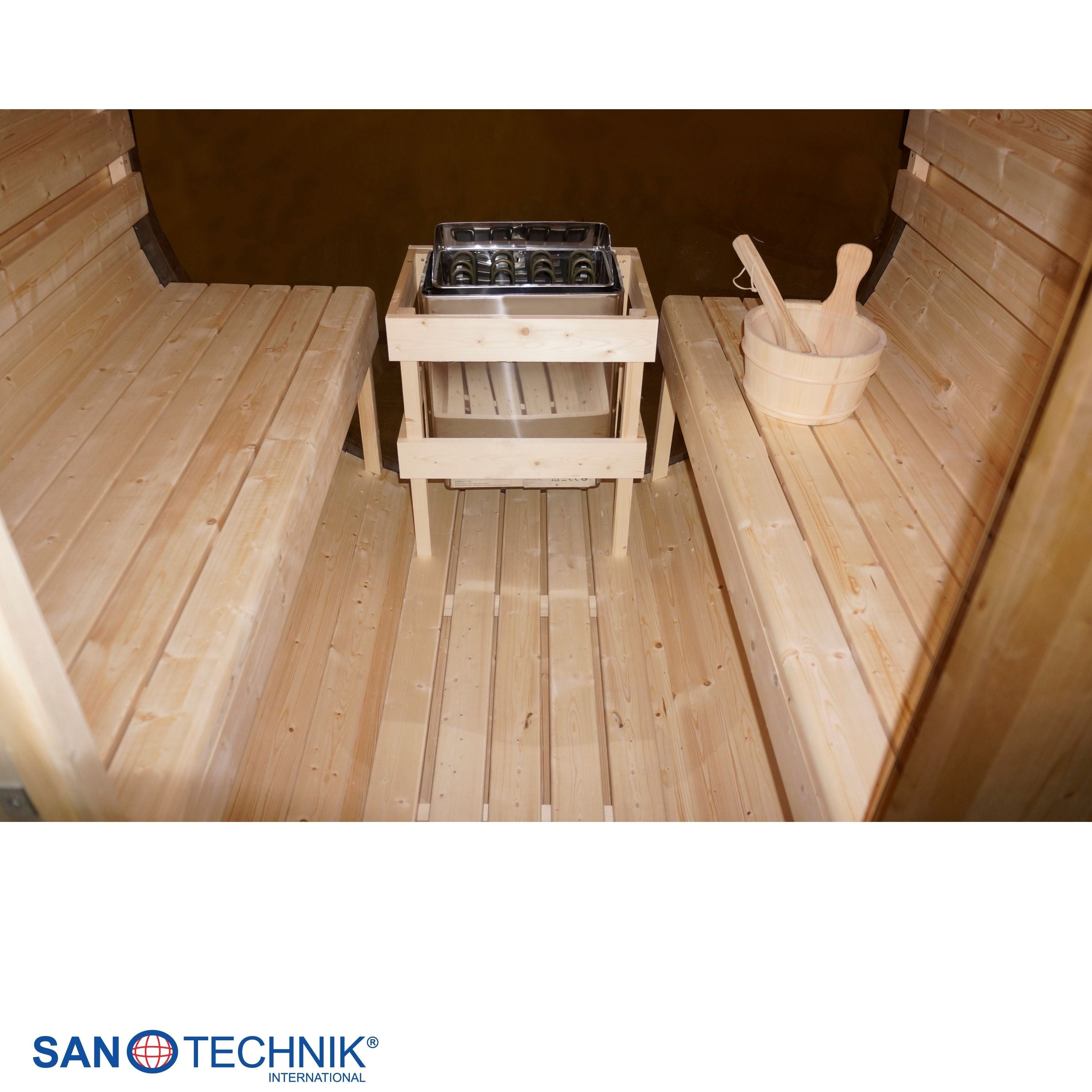 Outdoor sauna NYBORG M for 4 people