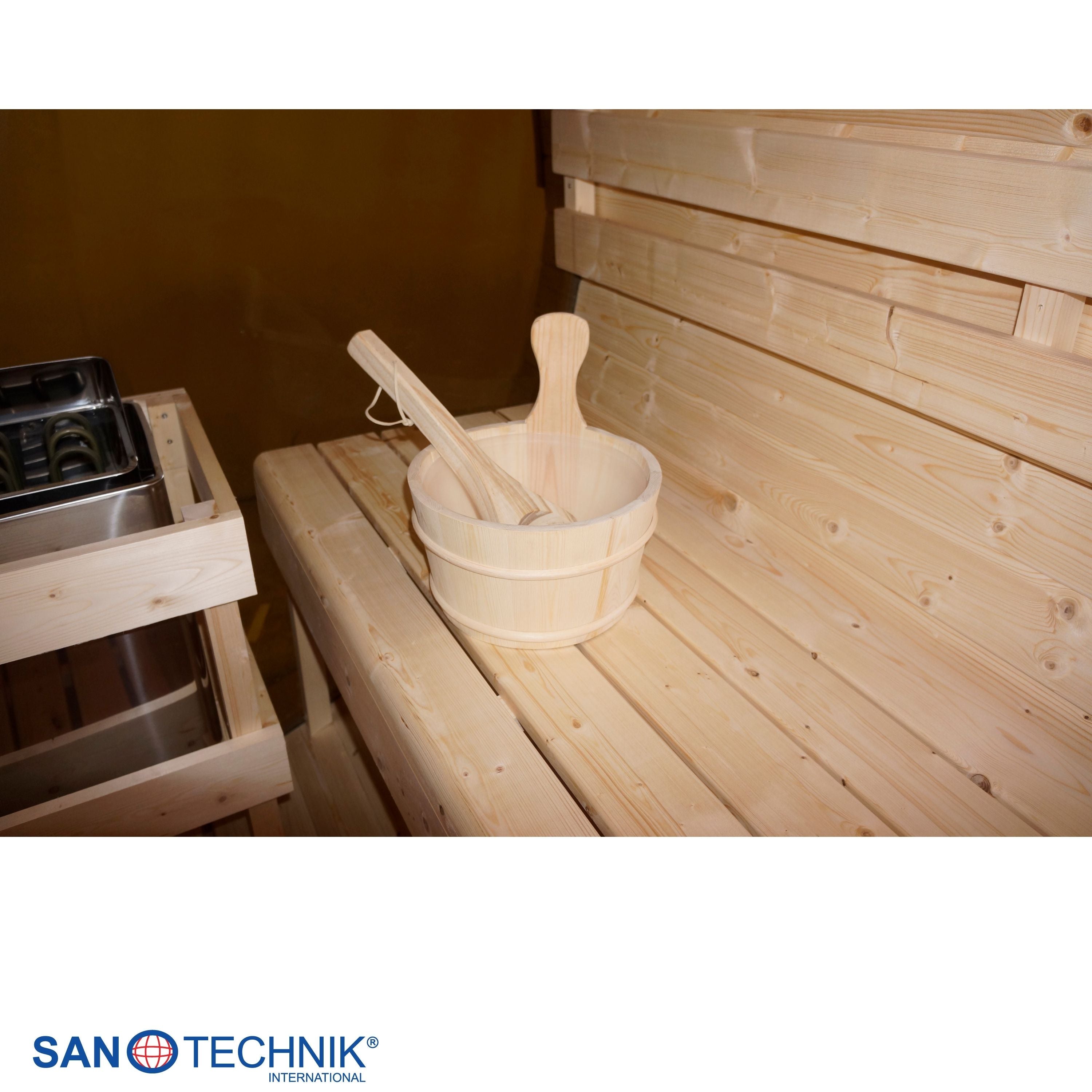 Outdoor sauna NYBORG M for 4 people
