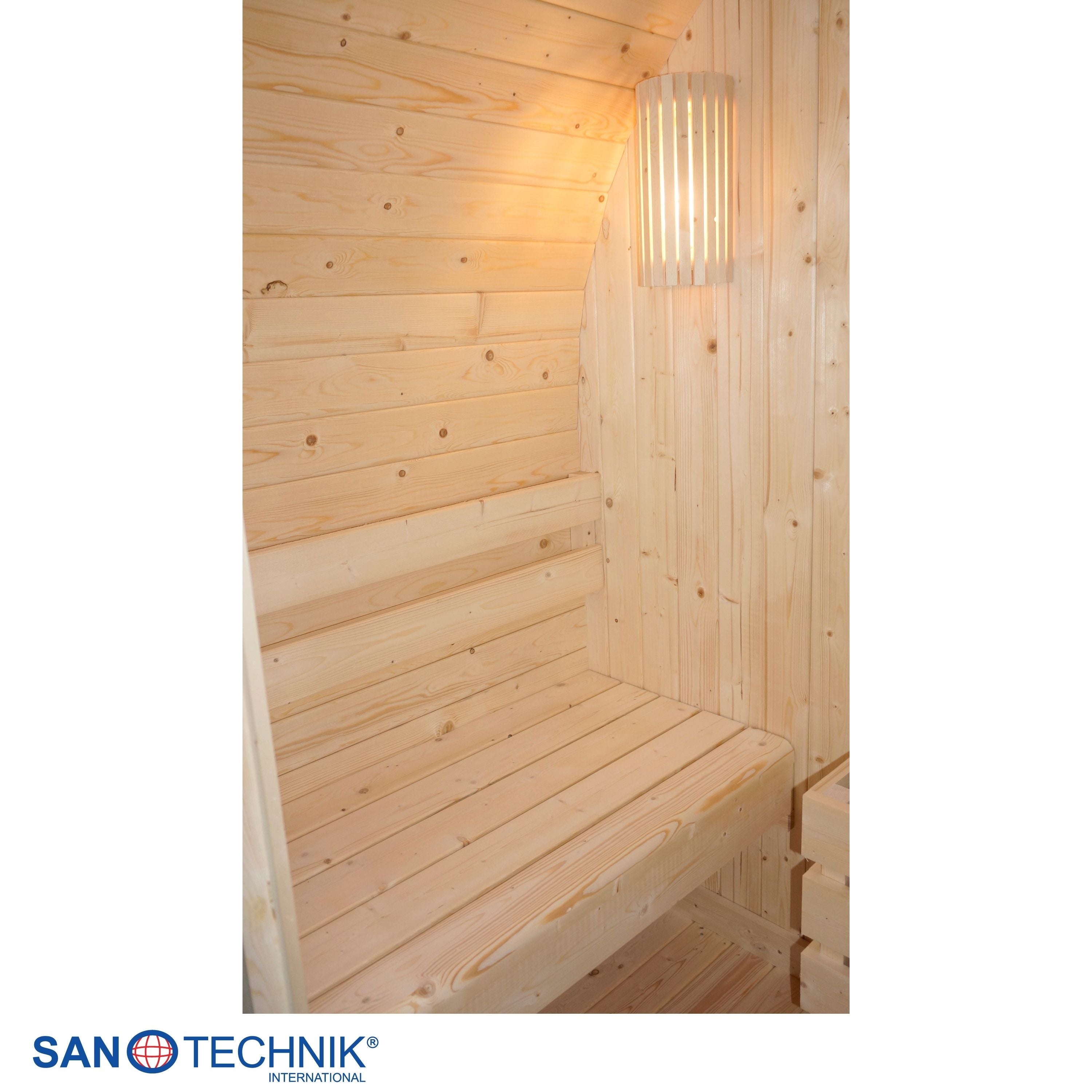 Outdoor Sauna ISLAND L für 2 Personen