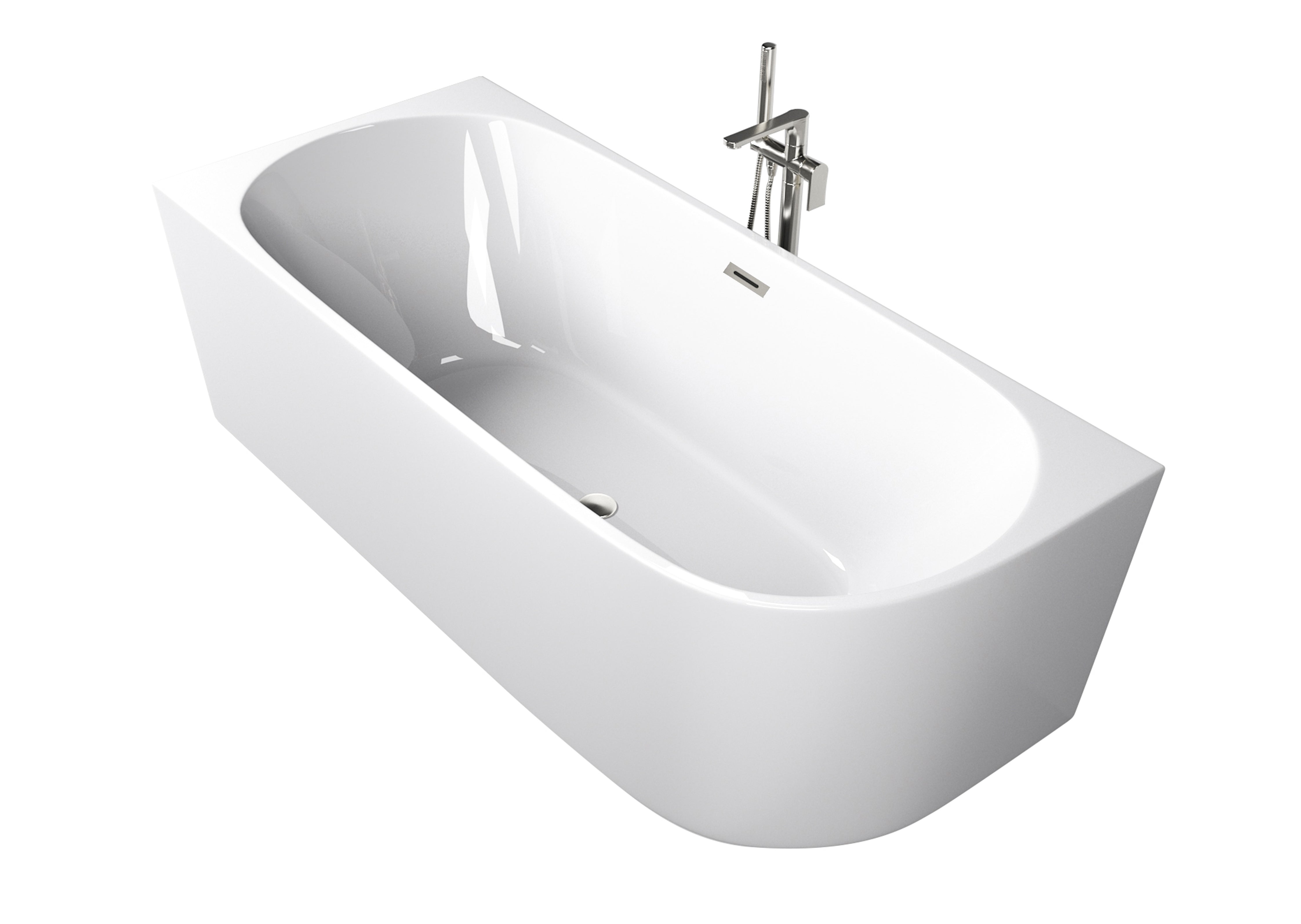 Bañera de esquina Faro 170x75x56 cm