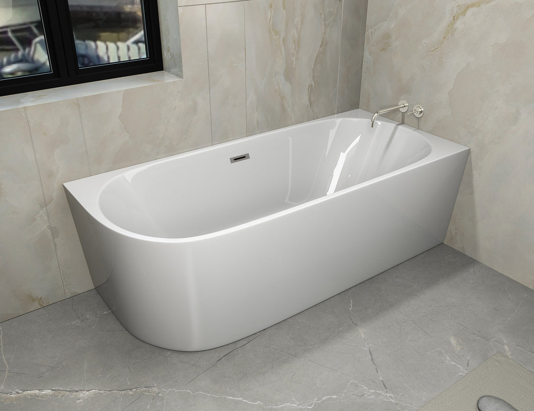 Eckbadewanne Porto 170x75x56 cm