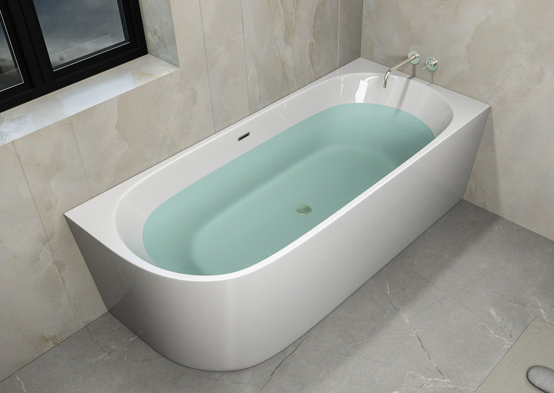 Eckbadewanne Porto 170x75x56 cm