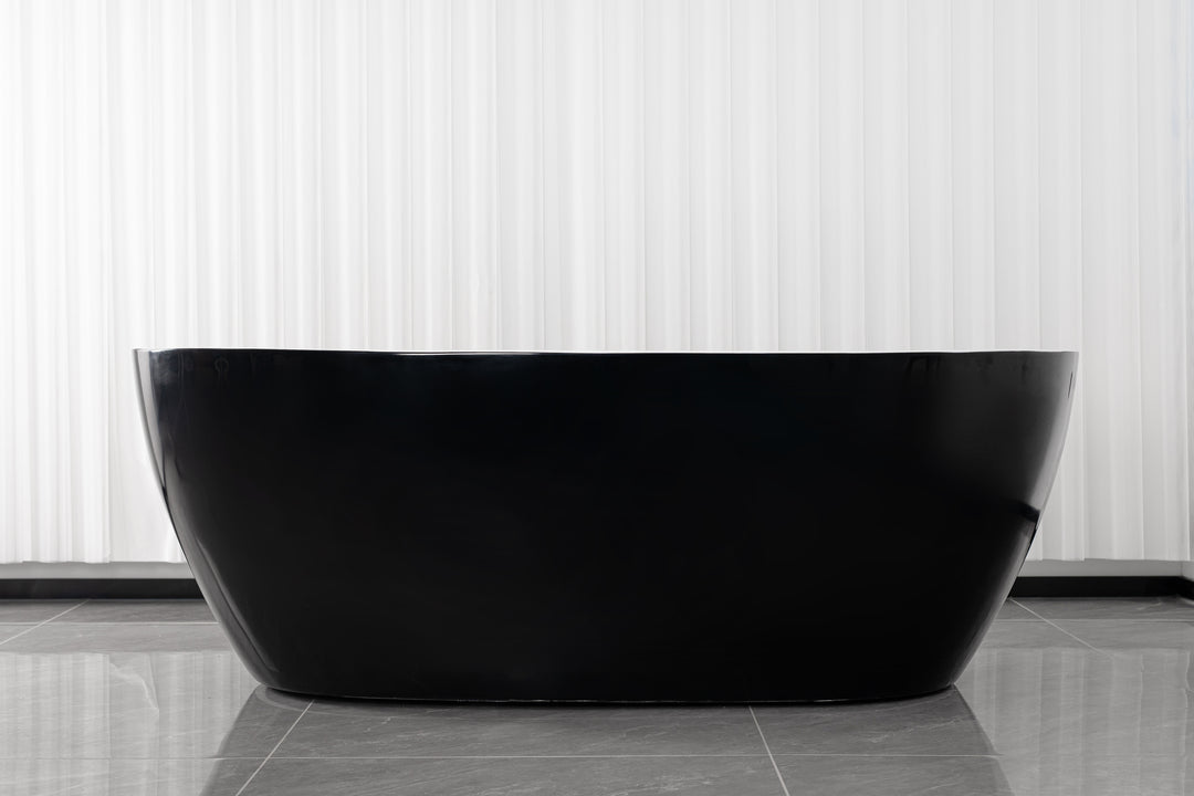 Freistehende Badewanne CUBA 170x75x58 cm