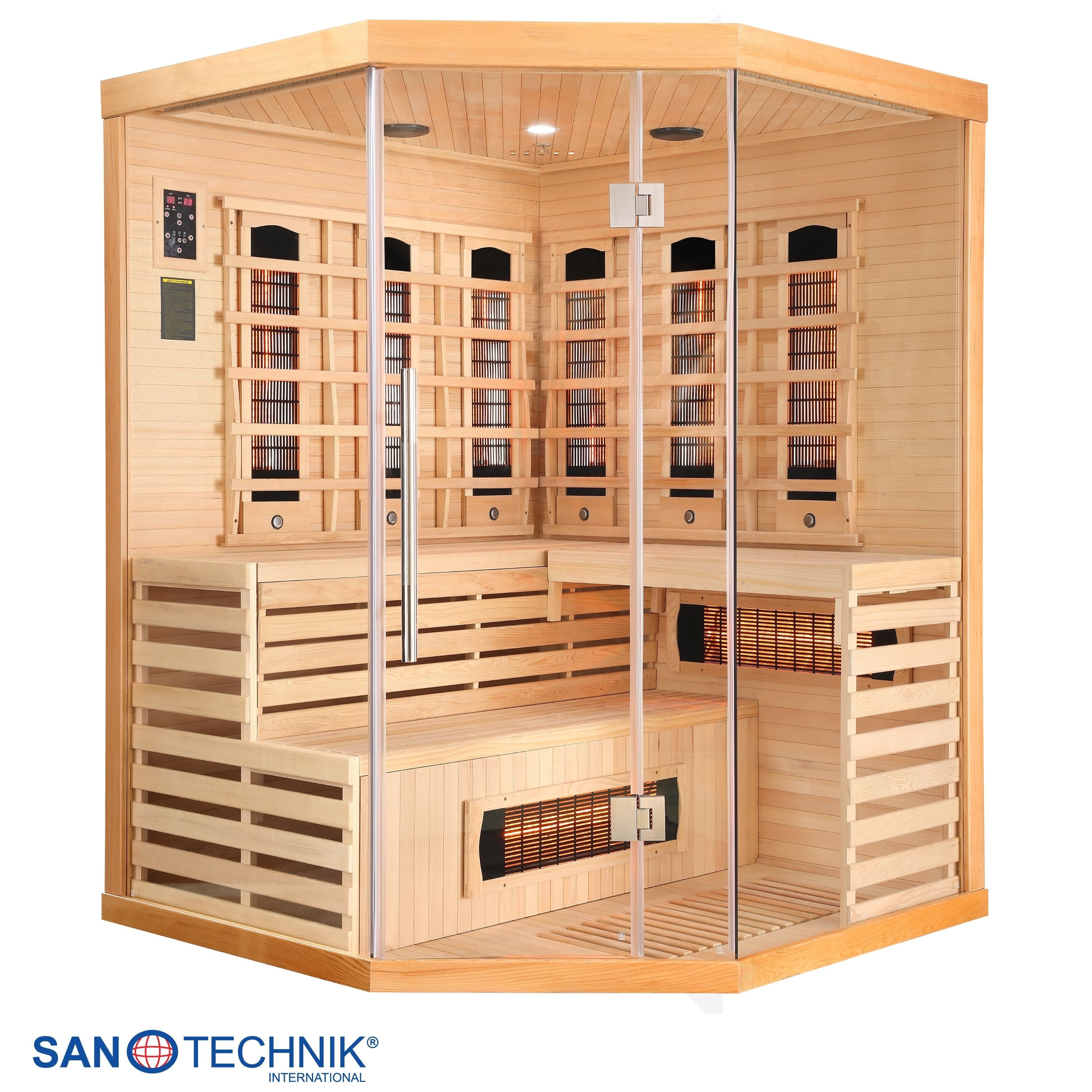 Infrared cabin DELUXE for 3-4 people
