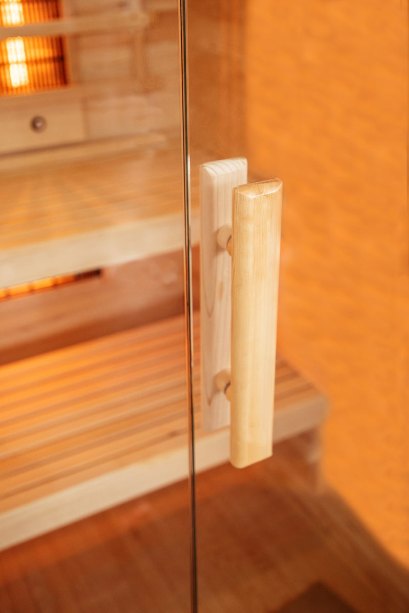 Infrarot und Finnische Sauna TWINCOMBI für 2 Personen