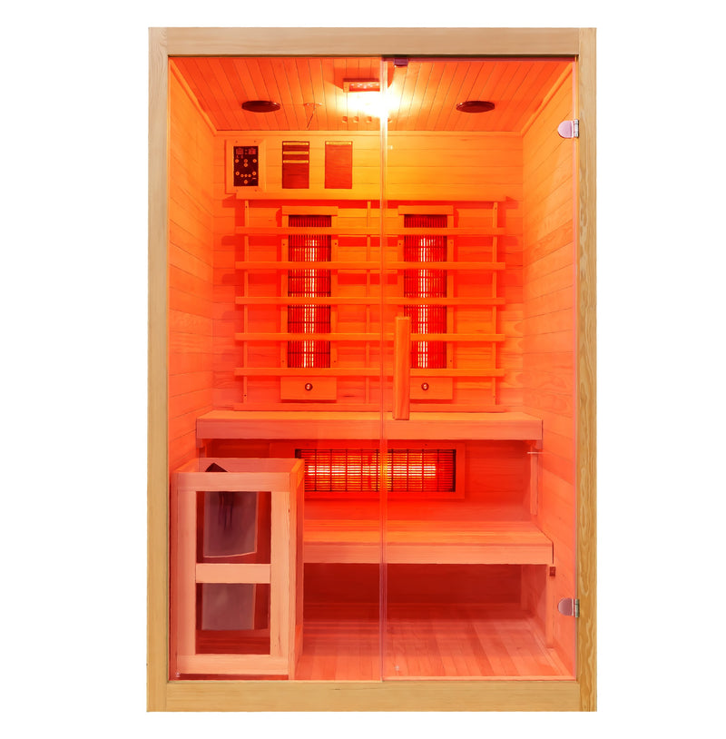 Infrarot und Finnische Sauna TWINCOMBI für 2 Personen