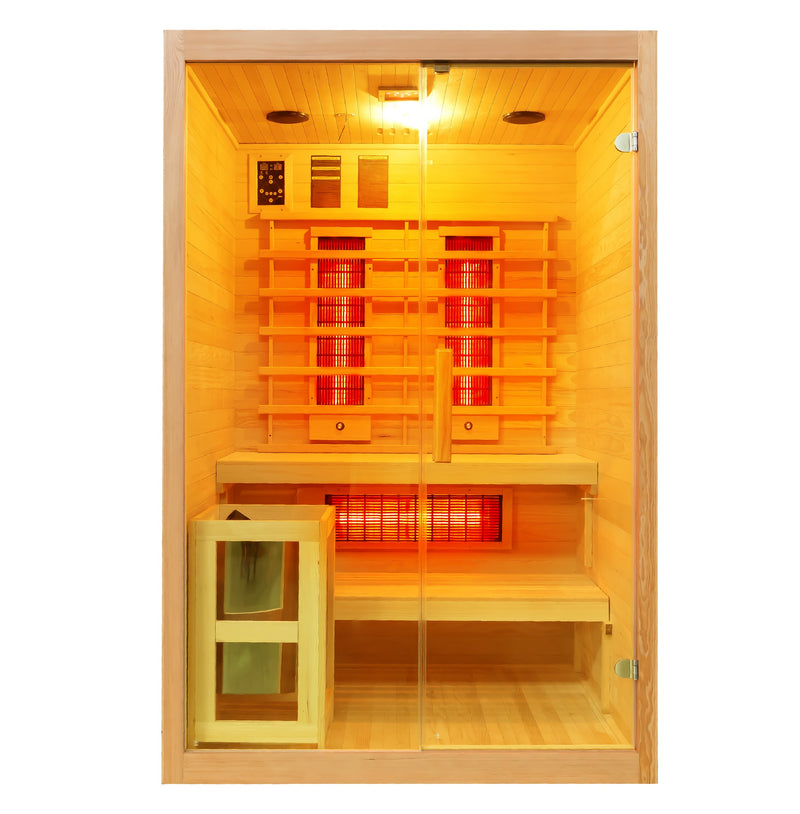 Infrarot und Finnische Sauna TWINCOMBI für 2 Personen