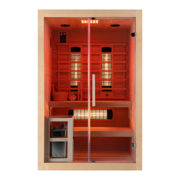 Infrarot und Finnische Sauna TWINCOMBI für 2 Personen